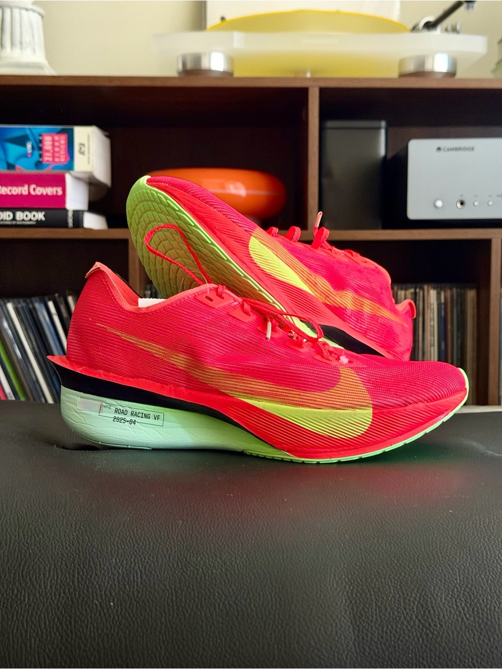 Nike ZoomX Vaporfly Next% 4 Bright Crimson HF6412-600 Women's Size 9.5  Men’s 8